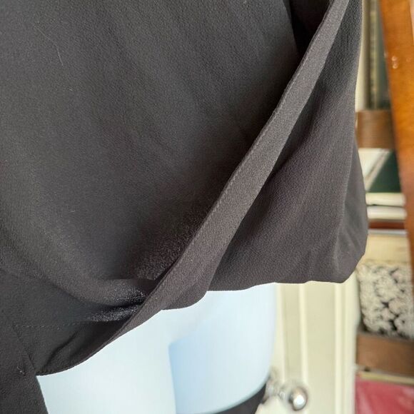 Philosophy Long sleeved Surplice Neck Tunic High-Low Blouse - Picture 9 of 16